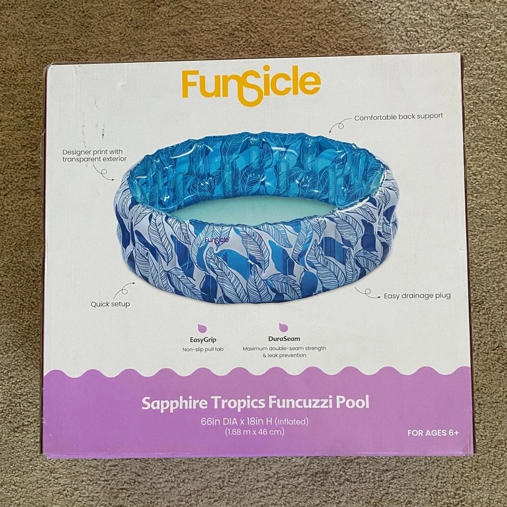 New Round Inflatable Pool - Picture 8 of 9